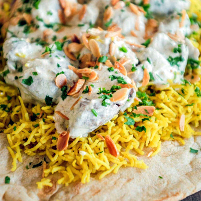 Jordanian Mansaf - Cauliflower